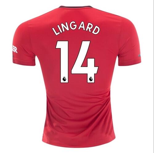 camiseta primera equipacion Lingard Manchester United 2020